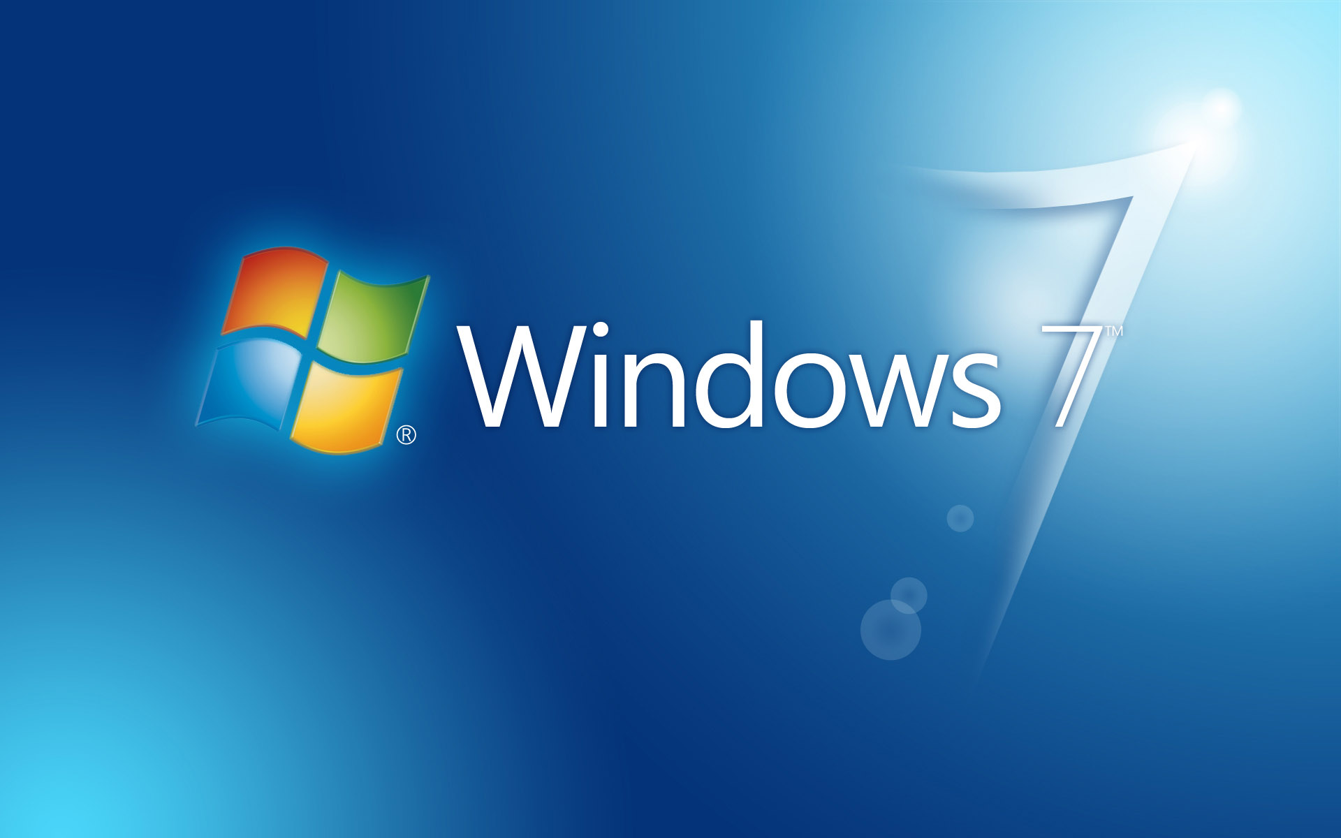 Windows 7 экран приветствия