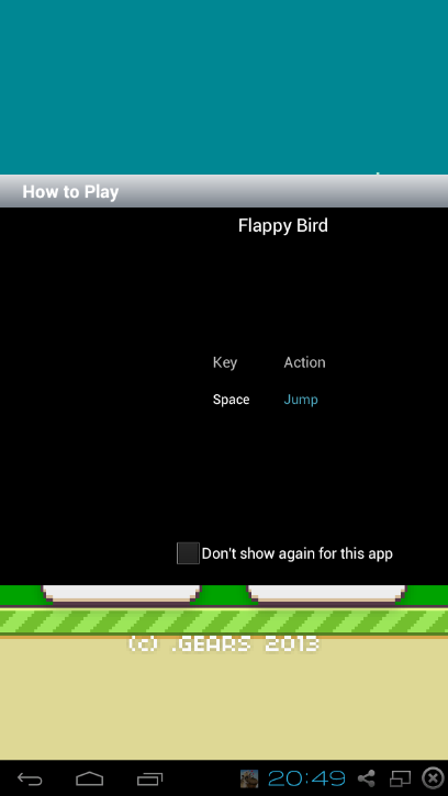 Flappy Bird на компьютер