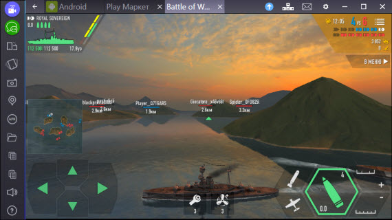 Battle of Warships_BlueStacks